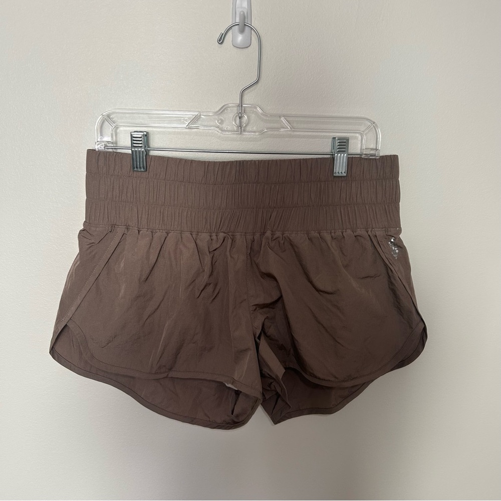 Free People Brown Athletic Shorts